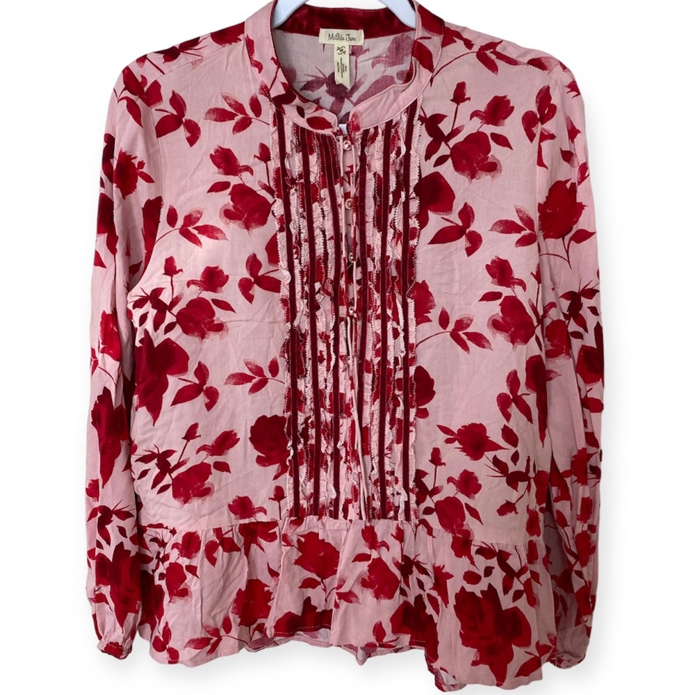 Matilda Jane Floral Ruffle Long Sleeve